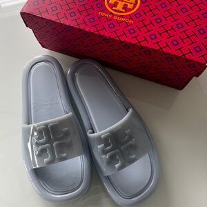 NIB Tory Burch Bubble Jelly Slides 7